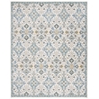Safavieh Evoke 9' X 12' Power Loomed Rug in Ivory and Light Blue