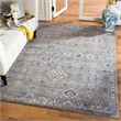 Safavieh Evoke 4' X 6' Power Loomed Rug in Dark Gray and Yellow