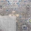 Safavieh Evoke 9' X 12' Power Loomed Rug in Dark Gray and Yellow