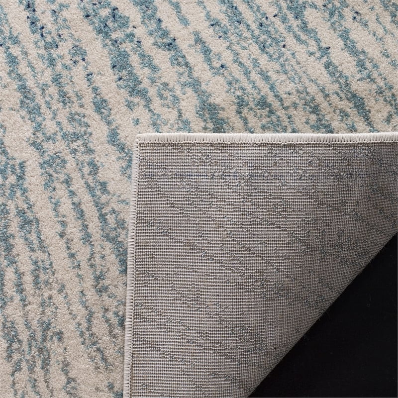 Safavieh Evoke 10' X 14' Power Loomed Rug in Royal and Ivory