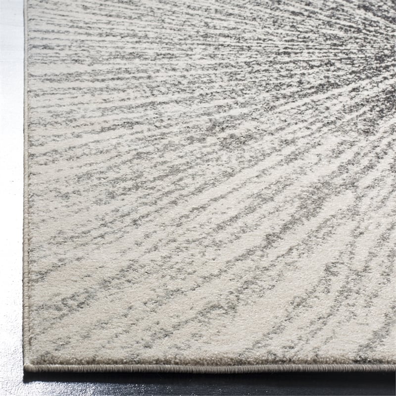 Safavieh Evoke 10' X 14' Power Loomed Rug in Black and Ivory