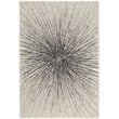 Safavieh Evoke 4' X 6' Power Loomed Rug in Black and Ivory