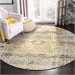 Safavieh Evoke 9' X 12' Power Loomed Rug in Ivory and Blue