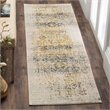 Safavieh Evoke 9' X 12' Power Loomed Rug in Ivory and Blue