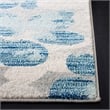 Safavieh Evoke 8' X 10' Power Loomed Rug in Gray and Light Blue