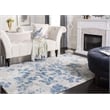 Safavieh Evoke 9' X 12' Power Loomed Rug in Gray and Light Blue