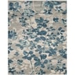 Safavieh Evoke 9' X 12' Power Loomed Rug in Gray and Light Blue