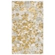 Safavieh Evoke 3' X 5' Power Loomed Polypropylene Rug in Gray and Gold