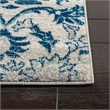 Safavieh Evoke 8' X 10' Power Loomed Rug in Ivory and Blue