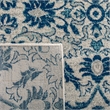 Safavieh Evoke 8' X 10' Power Loomed Rug in Ivory and Blue