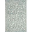 Safavieh Evoke 3' X 5' Power Loomed Rug in Ivory and Light Blue
