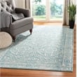 Safavieh Evoke 4' X 6' Power Loomed Rug in Ivory and Light Blue