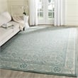 Safavieh Evoke 4' X 6' Power Loomed Rug in Ivory and Light Blue