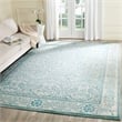 Safavieh Evoke 8' X 10' Power Loomed Rug in Ivory and Light Blue