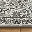 Safavieh Evoke 4' X 6' Power Loomed Rug in Ivory and Gray