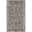 Safavieh Evoke 4' X 6' Power Loomed Rug in Ivory and Gray
