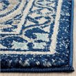 Safavieh Evoke 4' X 6' Power Loomed Rug in Blue and Ivory
