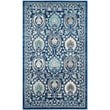 Safavieh Evoke 9' X 12' Power Loomed Rug in Blue and Ivory
