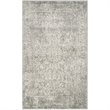 Safavieh Evoke 3' X 5' Power Loomed Rug in Silver and Ivory