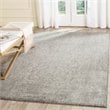 Safavieh Evoke 9' X 12' Power Loomed Rug in Silver and Ivory