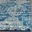 Safavieh Evoke 9' X 12' Power Loomed Rug in Royal and Ivory
