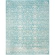 Safavieh Evoke 3' X 5' Power Loomed Rug in Light Blue and Ivory