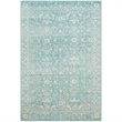 Safavieh Evoke 3' X 5' Power Loomed Rug in Light Blue and Ivory