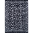 Safavieh Evoke 3' X 5' Power Loomed Rug in Charcoal and Ivory