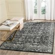 Safavieh Evoke 8' X 10' Power Loomed Rug in Charcoal and Ivory