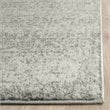 Safavieh Evoke 8' X 10' Power Loomed Rug in Silver and Ivory