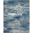 Safavieh Evoke 9' X 12' Power Loomed Rug in Navy and Ivory