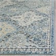 Safavieh Evoke 8' X 10' Power Loomed Rug in Light Blue and Ivory