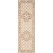 Safavieh DuraRug 3' X 5' Hand Hooked Rug in Ivory and Gold