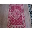 Safavieh DuraRug 3' X 5' Hand Hooked Rug in Ivory and Gold