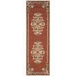 Safavieh DuraRug 4' X 6' Hand Hooked Polypropylene Rug in Rust