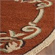 Safavieh DuraRug 9' X 12' Hand Hooked Polypropylene Rug in Rust