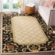Safavieh DuraRug 8' X 10' Hand Hooked Rug in Ivory and Black