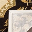 Safavieh DuraRug 8' X 10' Hand Hooked Rug in Ivory and Black