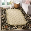 Safavieh DuraRug 8' X 10' Hand Hooked Rug in Ivory and Black