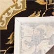 Safavieh DuraRug 9' X 12' Hand Hooked Rug in Ivory and Black