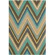Safavieh Four Seasons 5' X 7' Hand Hooked Polyester Pile Rug in Blue
