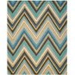 Safavieh Four Seasons 5' X 7' Hand Hooked Polyester Pile Rug in Blue