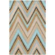Safavieh Four Seasons 8' X 10' Hand Hooked Polyester Pile Rug in Green