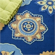 Safavieh Four Seasons 4' X 6' Hand Hooked Polyester Pile Rug in Navy
