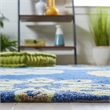 Safavieh Four Seasons 5' X 7' Hand Hooked Polyester Pile Rug in Navy