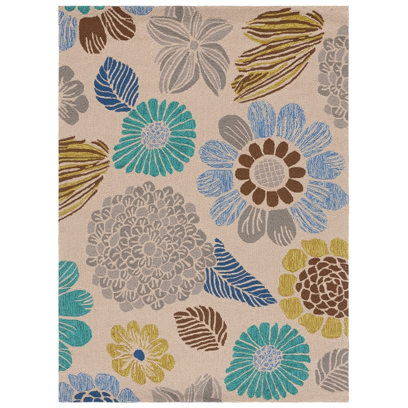 Safavieh Four Seasons 4' X 6' Hand Hooked Polyester Pile Rug in Gray