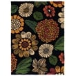 Safavieh Four Seasons 4' X 6' Hand Hooked Polyester Pile Rug in Black