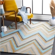 Safavieh Four Seasons 4' X 6' Hand Hooked Rug in Ivory and Blue
