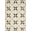Safavieh Four Seasons 4' X 6' Hand Hooked Rug in Ivory and Blue