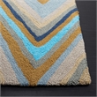 Safavieh Four Seasons 4' X 6' Hand Hooked Rug in Ivory and Blue
